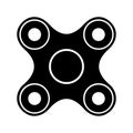 Spinner with four element - vector